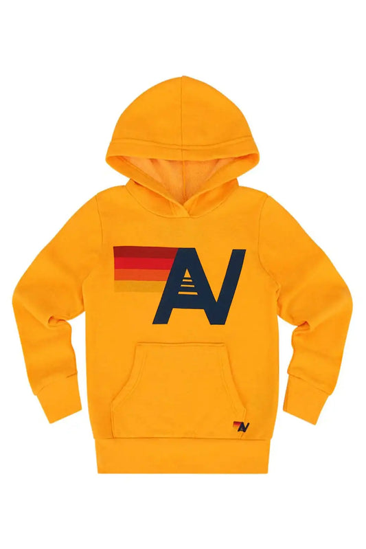 KID'S LOGO  PULLOVER HOODIE - GOLD