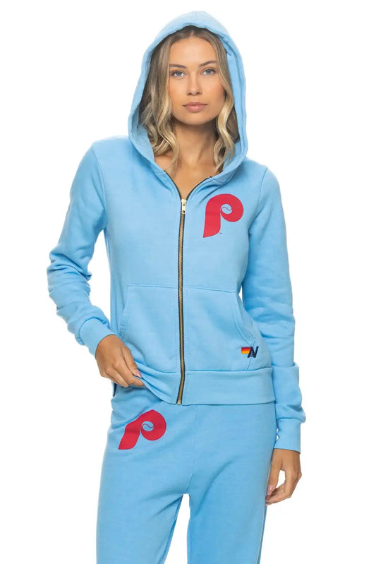 PHILADELPHIA PHILLIES 2026 ZIP HOODIE - SKY