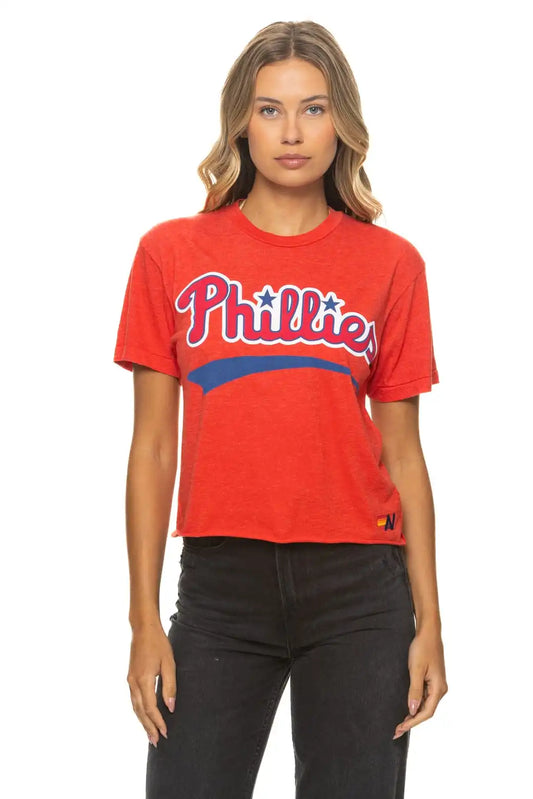 PHILADELPHIA PHILLIES 2026 BOYFRIEND TEE - RED