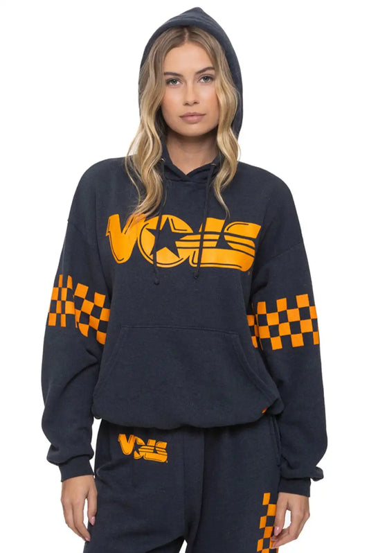 UNIVERSITY OF TENNESSEE VOLS RELAXED PULLOVER HOODIE - CHARCOAL