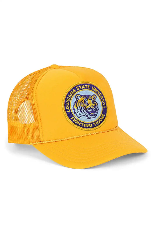 LSU VINTAGE LOW RISE TRUCKER - GOLD