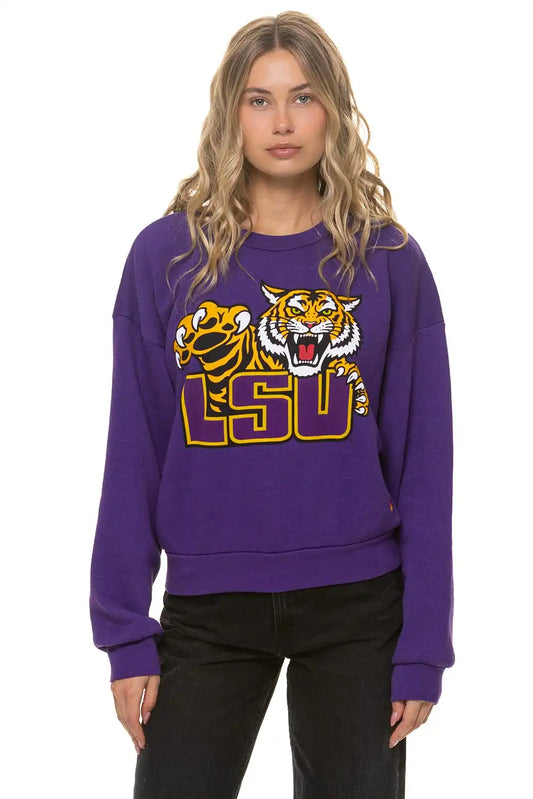 LSU 2026 RELAXED CREW SWEATSHIRT - LSU PURPLE