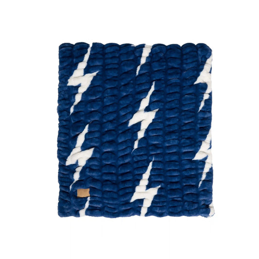 Aviator Nation x Lola Blanket - Blue // White Bolt