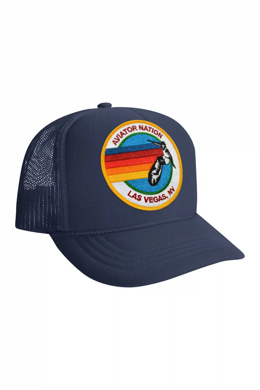 KID'S SIGNATURE LAS VEGAS VINTAGE TRUCKER HAT HAT